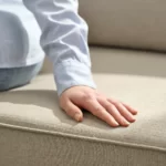 خرید کاناپه تختخواب ‌شو دو نفره ایکیا مدل TORNSBORG، بژ Naggen / چوب کاج