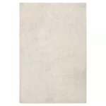 فرش ایکیا مدل ARENDE با پرز بلند، رنگ کرم روشن