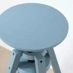 صندلی بار چوبی ایکیا مدل DALFRED / خاکستری- آبی