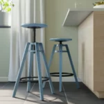 خرید آنلاین صندلی بار ایکیا مدل DALFRED / خاکستری- آبی