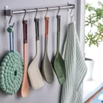 قیمت کفگیر ایکیا مدل KNORRHANE، بژ روشن/ذغالی