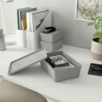 نظم دهنده ایکیا مدل KUGGIS، خاکستری ملایم