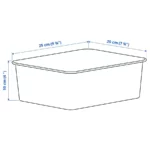 قیمت ارگانایزر پلاستیکی ایکیا مدل NOJIG ، بژ، ابعاد 10*25*20 سانتی‌متر