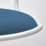 قیمت صندلی چرخان ایکیا مدل ORFJAL فریم سفید/ روکش ویسل آبی تیره