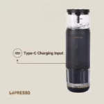 اسپرسوساز پرتابل LePresso LP001 همراه با فنجان اسپرسوی داغ