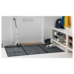 انواع پادری ایکیا مدل KOGE، خاکستری/مشکی، ابعاد ۱۰۲ × ۱۵۲ سانتی‌متر