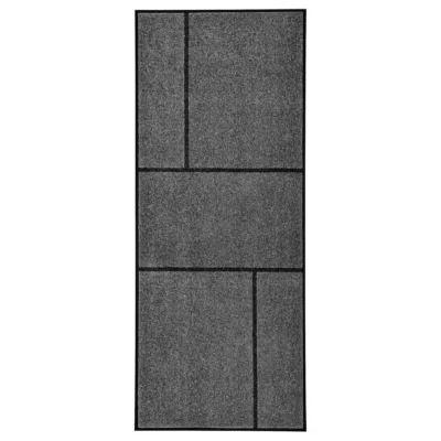 پادری ایکیا مدل KOGE، خاکستری/مشکی، ابعاد ۸۲×۲۰۰ سانتی‌متر