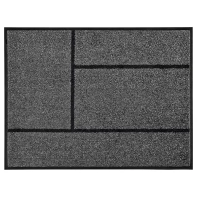 پادری ایکیا مدل KOGE، خاکستری/مشکی، ابعاد ۶۹ × ۹۰ سانتی‌متر