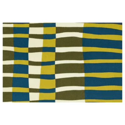 پادری ایکیا مدل VALVBRO، چندرنگ/راه‌راه، ابعاد ۶۰ × ۹۰ سانتی‌متر