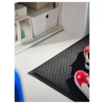 پادری ساده ایکیا مدل VATTENVERK، خاکستری تیره، ابعاد ۱۵۰*۱۰۰سانتی‌متر