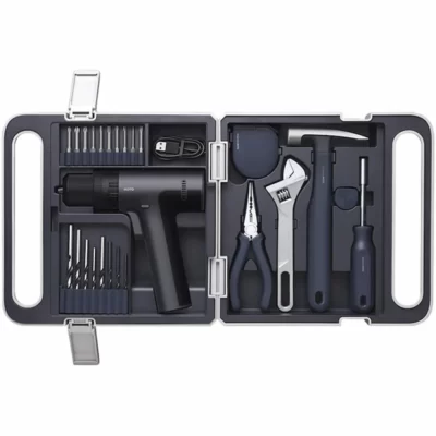 جعبه ابزار شیائومی مدل Hoto QWDZGJ002 با دریل شارژی