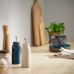 انواع بطری روغن و سرکه ایکیا مدل BRUGDHAJ، بژ