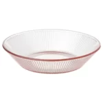 بشقاب گود ایکیا مدل HAVSGADDA  راه‌راه/ صورتی