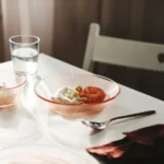 بشقاب رنگی گود ایکیا مدل HAVSGADDA  راه‌راه/ صورتی