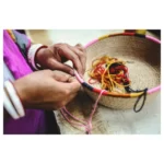 سبد نظم دهنده ایکیا مدل MAVINN جنس جوت (الیاف کنف)، ۲۲ سانتی‌متر