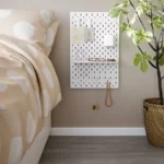 خرید شلف نمایشی پگ بورد ایکیا مدل SKADIS سفید