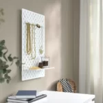 شلف نگهدارنده نمایشی پگ بورد ایکیا مدل SKADIS سفید