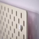 تخته آویز نظم دهنده ایکیا مدل SKADIS بژ / صورتی، اندازه ۷۶×۵۶ سانتی‌متر