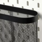 انواع سبد نگهداری ایکیا مدل SKADIS، مجموعه ۳ عددی/ مشکی