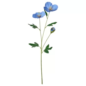 گل مصنوعی ایکیا مدل SMYCKA، مدل پاپی / آبی