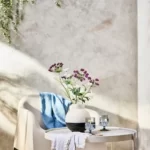 شاخه گل مصنوعی ایکیا مدل SMYCKA مدل (Queen Ann) یاسی