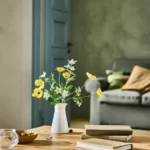 انواع گل مصنوعی ایکیا مدل SMYCKA، مدل رانانکولوس / زرد