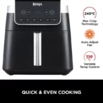خرید سرخ کن بدون روغن نینجا مدل AF180 ظرفیت ۶.۲ لیتری