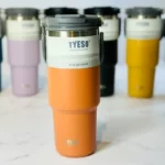 تراول ماگ تایسو مدل TS-8830 ظرفیت ۱۲۰۰ میلی‌لیتر/ نارنجی