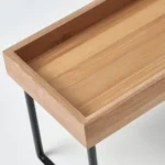 ارگانایزر و نظم دهنده روی کابینت ایکیا مدل NÅLBLECKA فلزی و بامبو