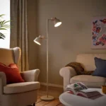 چراغ ایستاده SJÖMAKT رنگ بژ