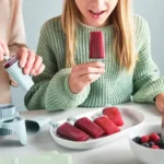 قالب بستنی یخی ایکیا مدل UPPFYLLD رنگ فیروزه ای روشن